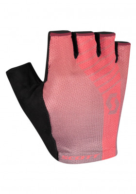 Dámske cyklistické rukavice Scott Glove Aspect Gél SF Fi Red / Da Gr